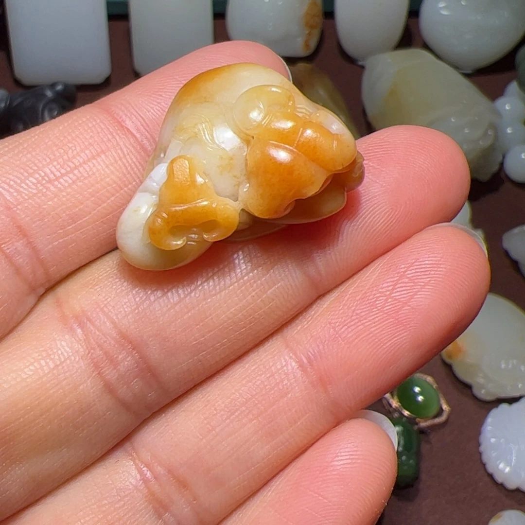 和田玉吊坠(不含链)未镶嵌