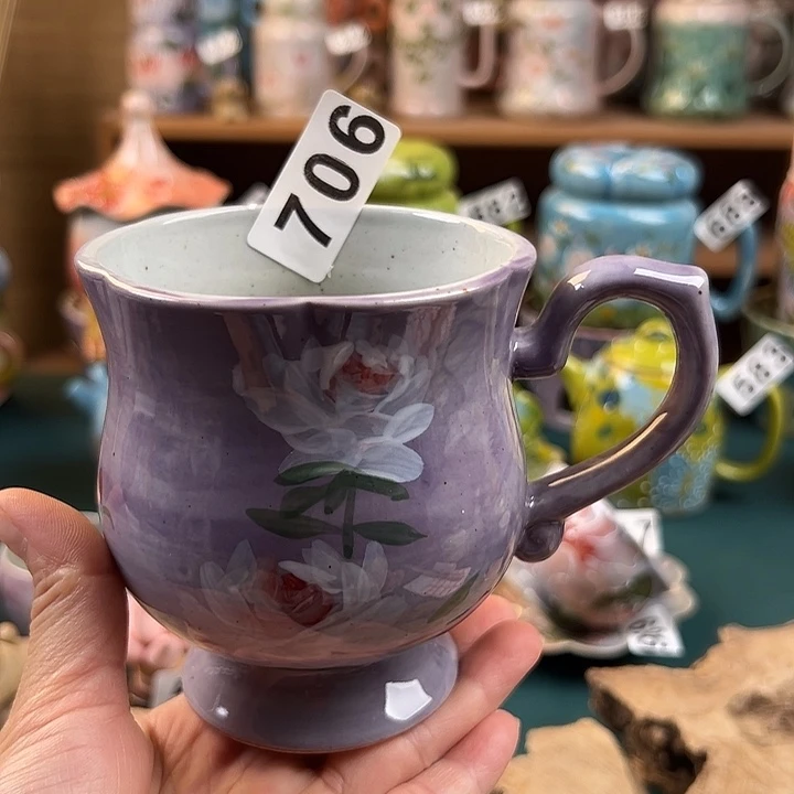 杯景德镇陶瓷手绘作品706