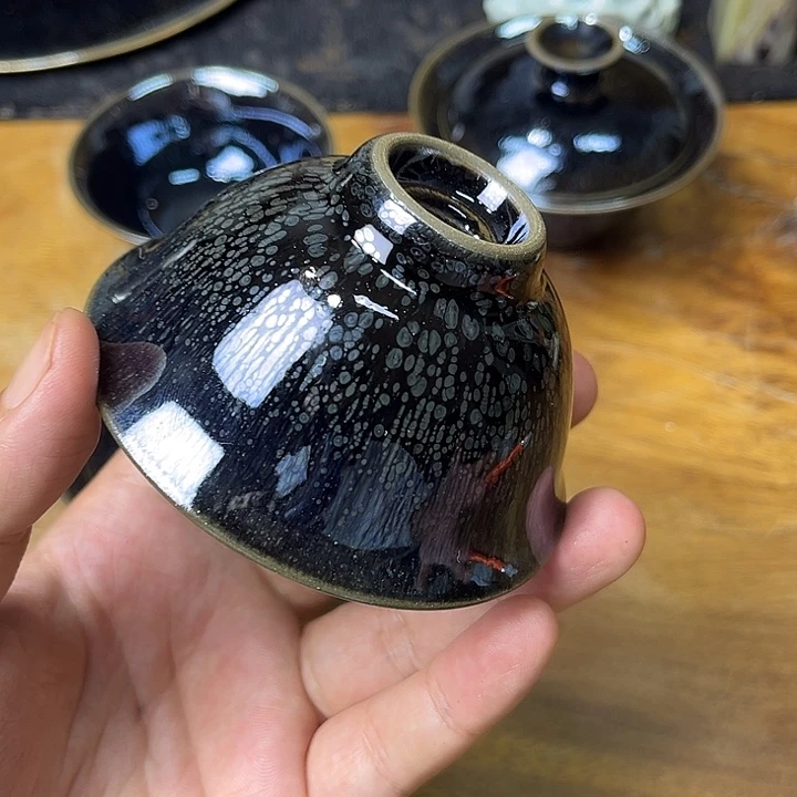 茶盏白丁瓷坊油滴
