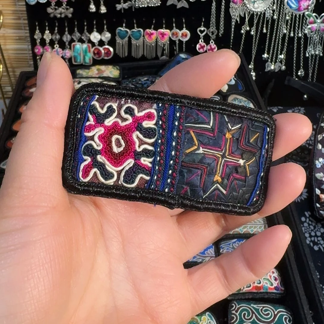 刺绣民族风刺绣发夹