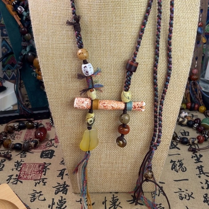 玛瑙/玉髓未镶嵌颈饰