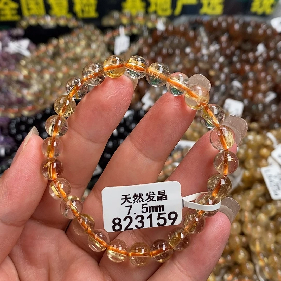 水晶手链未镶嵌水