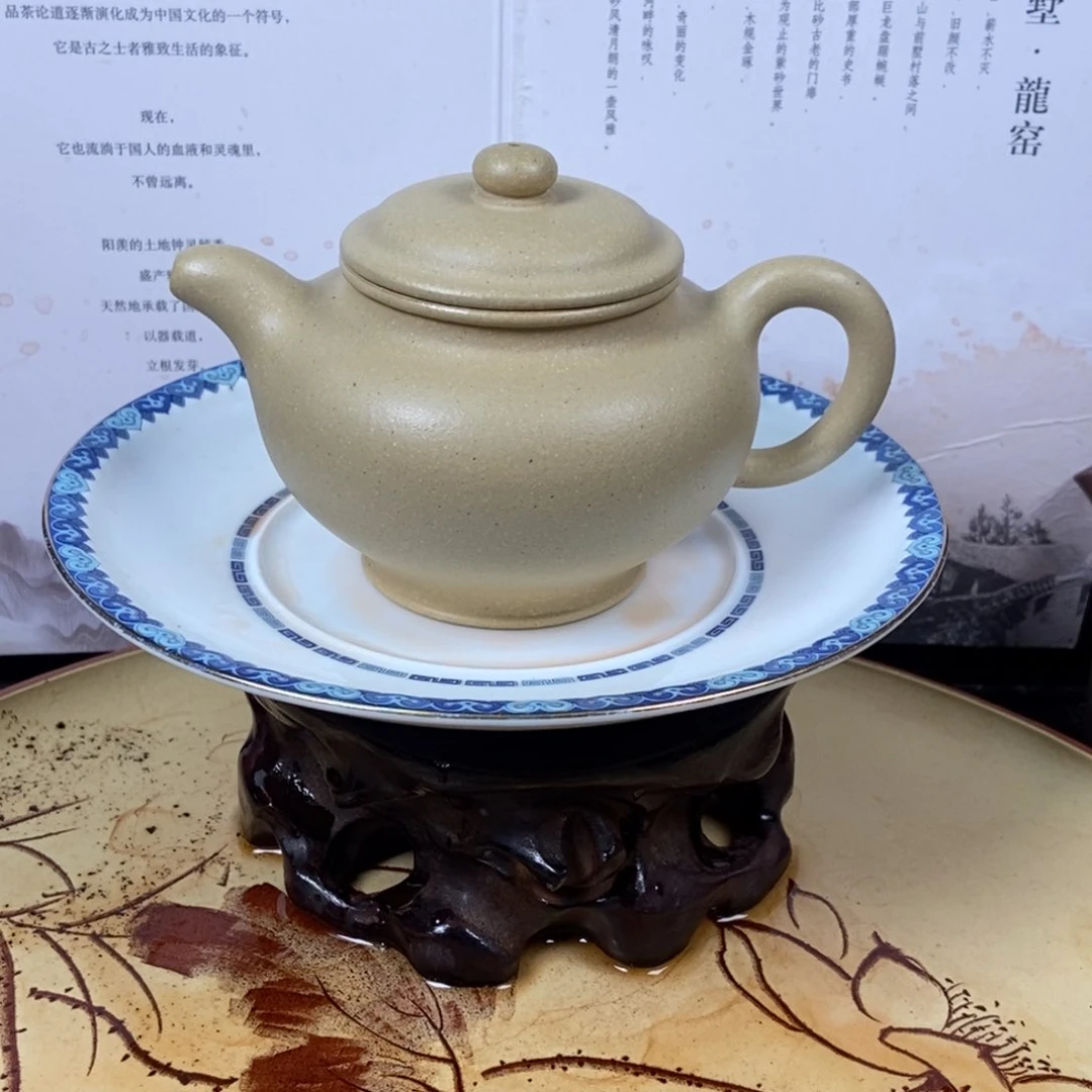 紫砂茶壶200本绿容量宜兴紫砂壶