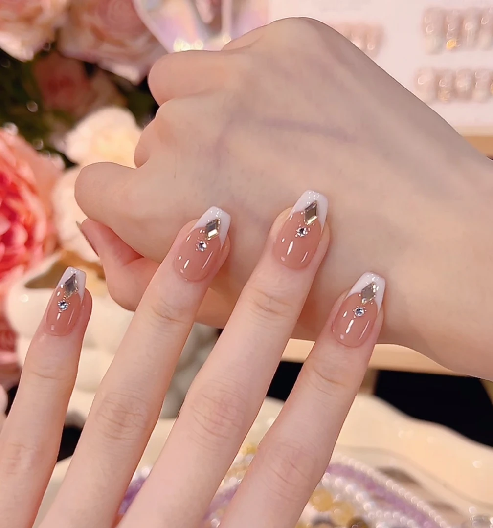 【赫本时代】高级~纯手工穿戴甲可重复使用10个甲片