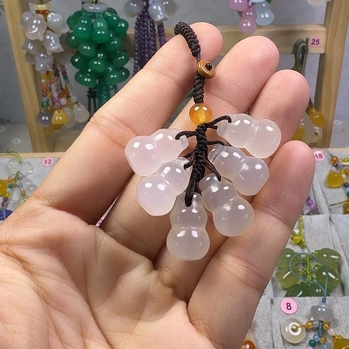 钥匙扣福利款棕色系小葫芦