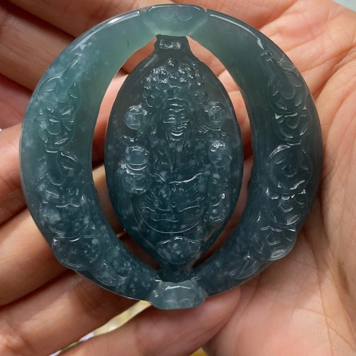 翡翠未镶嵌吊坠(不含链)凡**驅A250