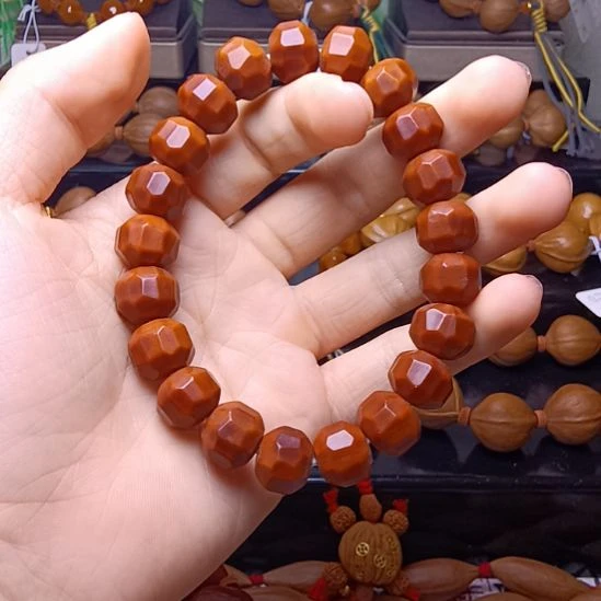 橄榄核手串/手链猴头宝石1.3