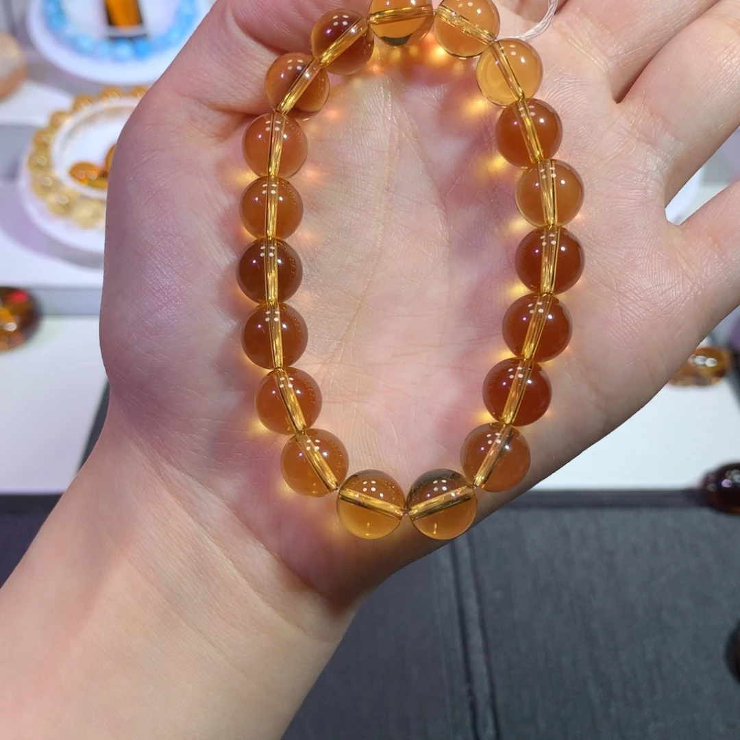 周***周未镶嵌手链水晶天然