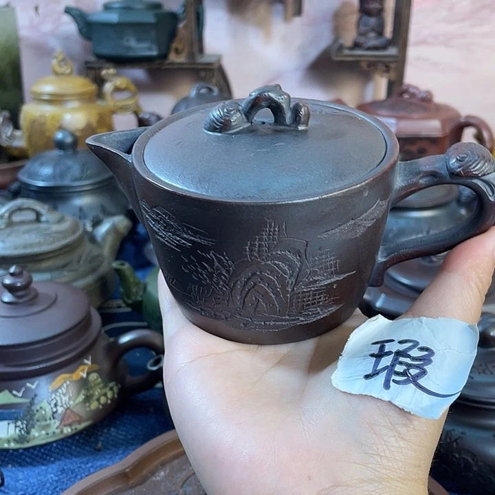 茶壶紫砂瑕疵紫砂茶具