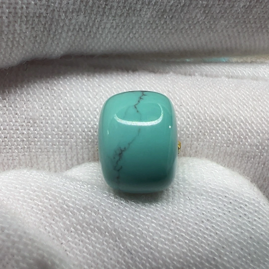 绿松石未镶嵌配饰8.5×6.4