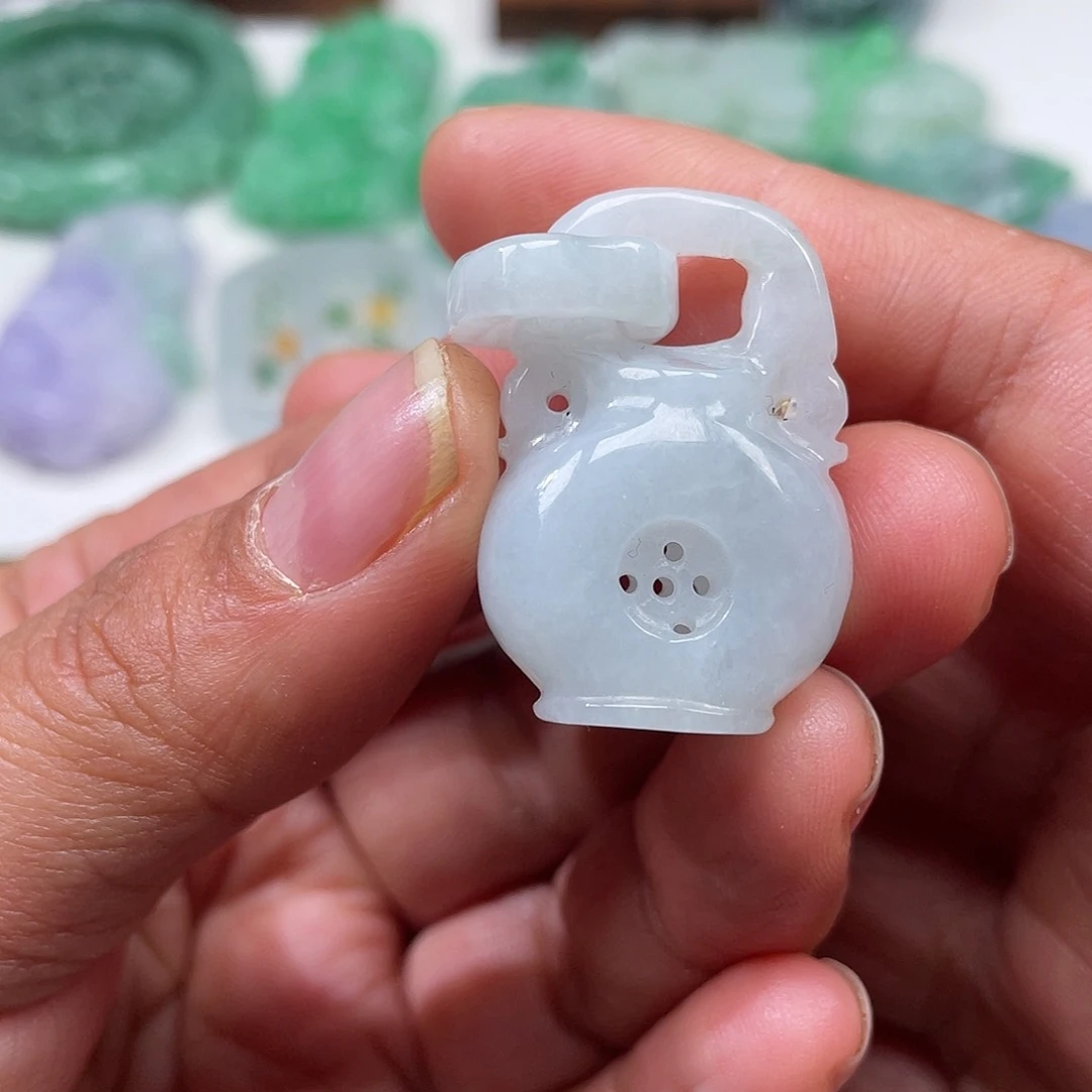 颈饰未镶嵌翡翠翡玉缘翡翠