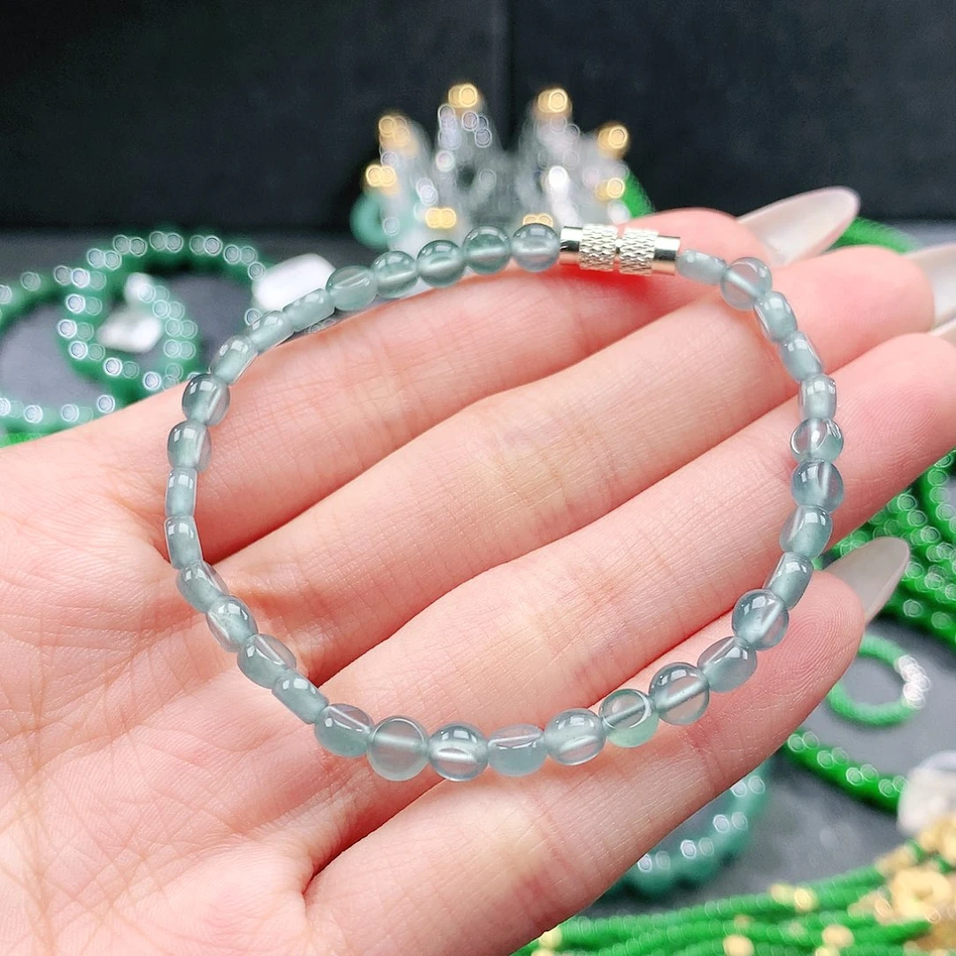 翡翠未镶嵌手链手链