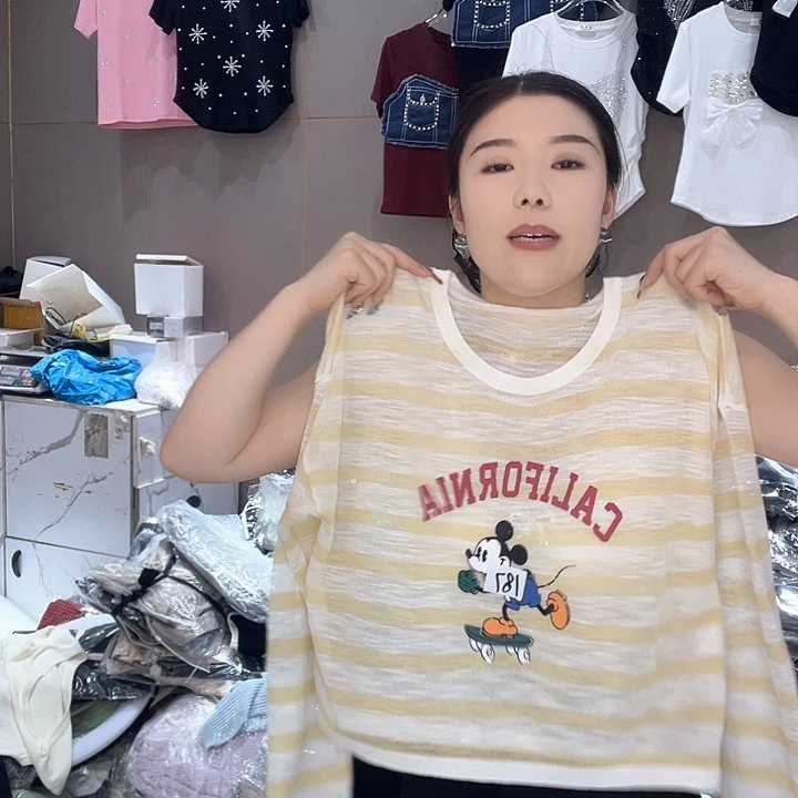 欧货洋气香风针织短