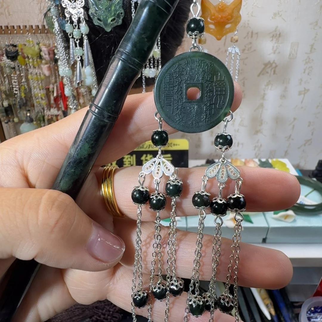 未镶嵌岫玉发簪福利款