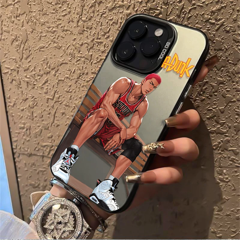 灌篮高手适用苹果16promax手机壳iPhone15硅胶14保护套17新款篮球