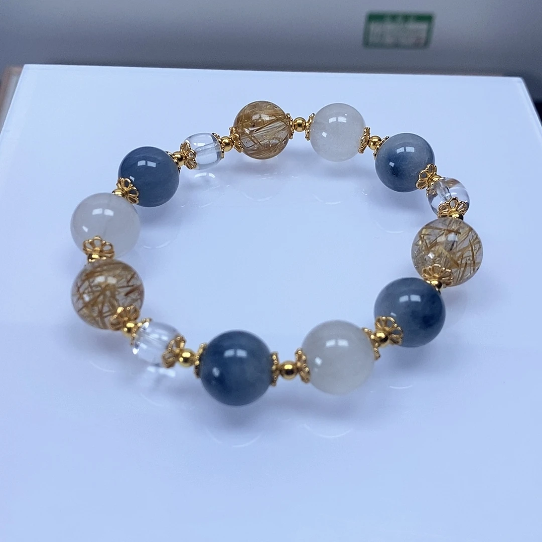 手链未镶嵌水晶多宝手串