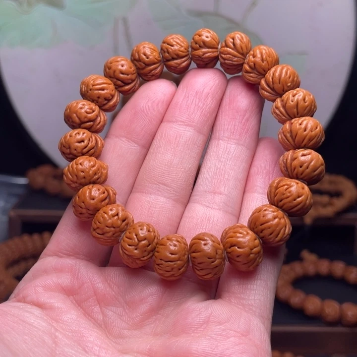 氼***齑桃核手串14蟠桃手串