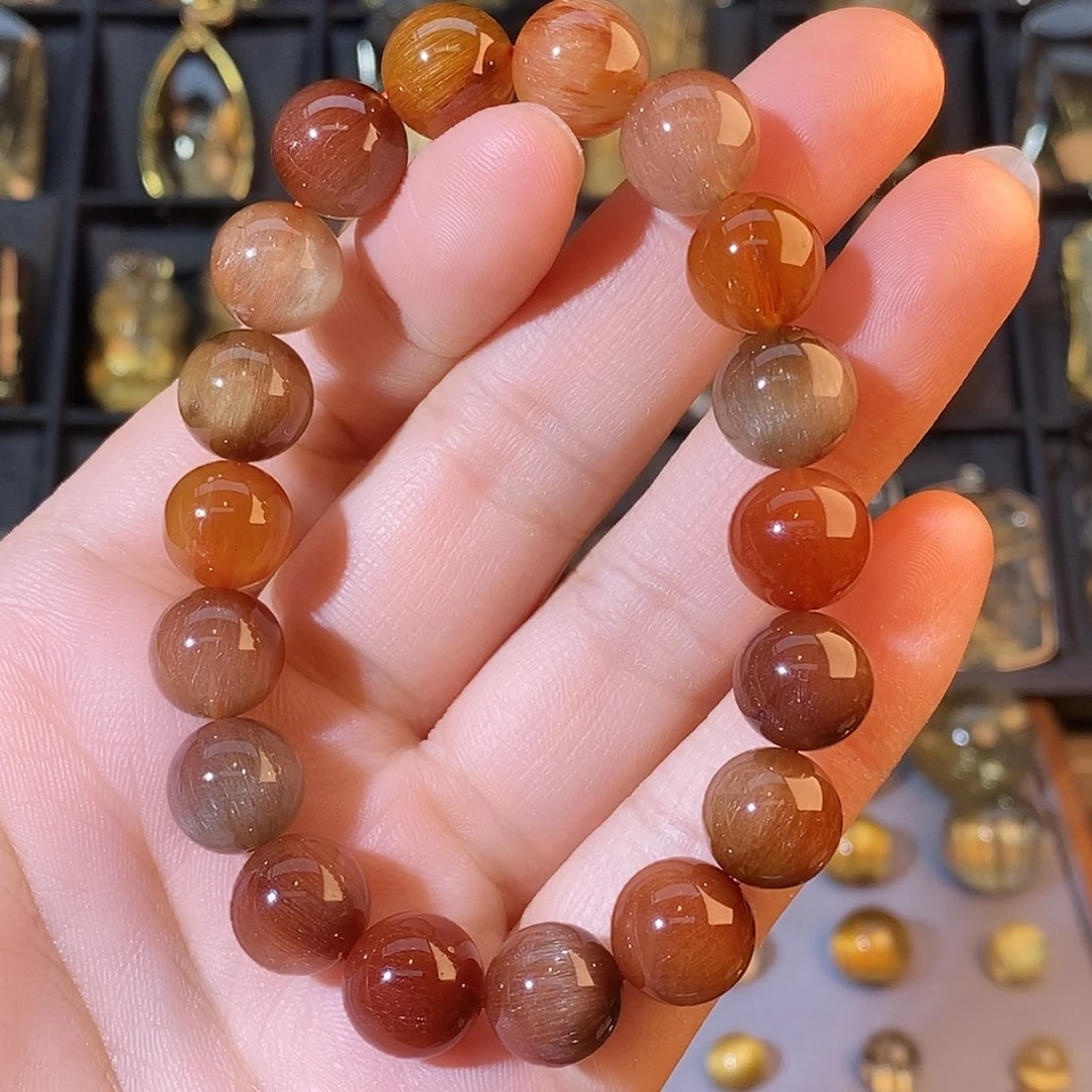 未镶嵌颈饰水晶天然多宝发晶手链