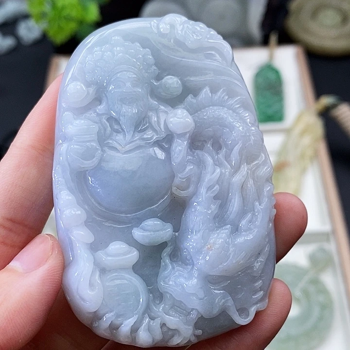 颈饰未镶嵌翡翠缅甸翡翠a货