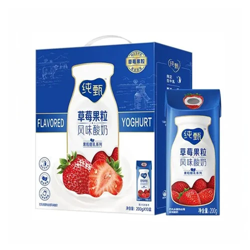 纯甄酸奶笑脸包草莓味 1件/份