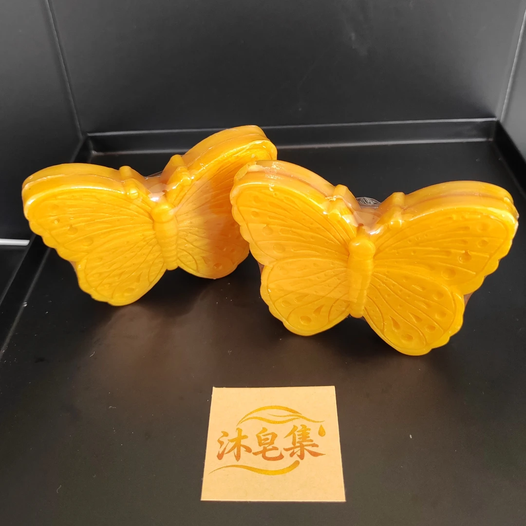 珠光蝴蝶手工沐浴皂100g