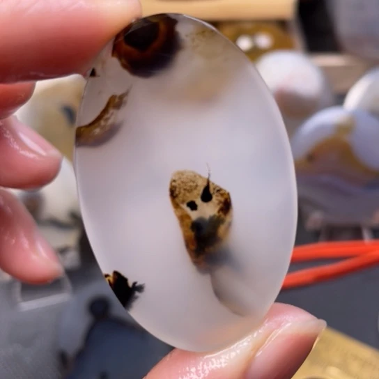 玛瑙/玉髓吊坠(不含链)未镶嵌