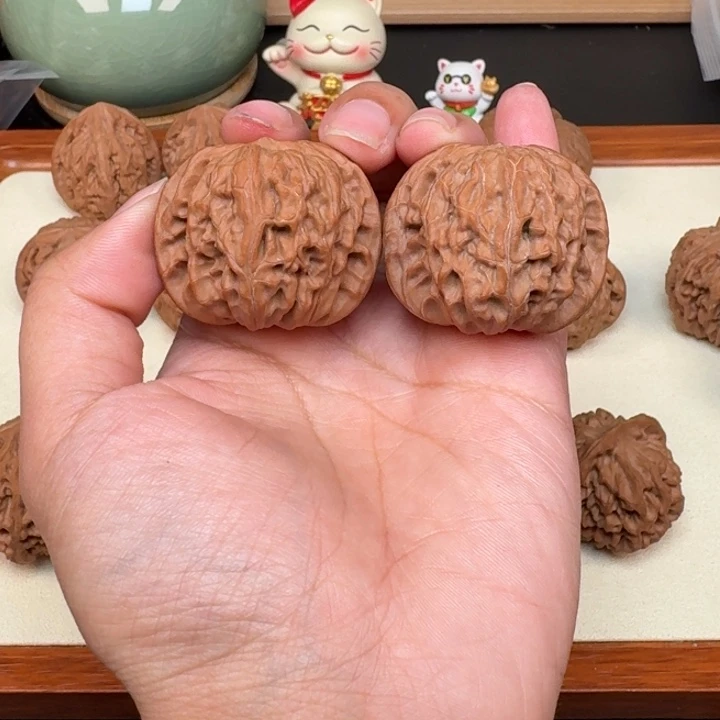 文玩核桃把件全品正磨39