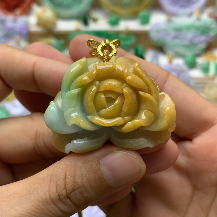 颈饰未镶嵌翡翠翡翠