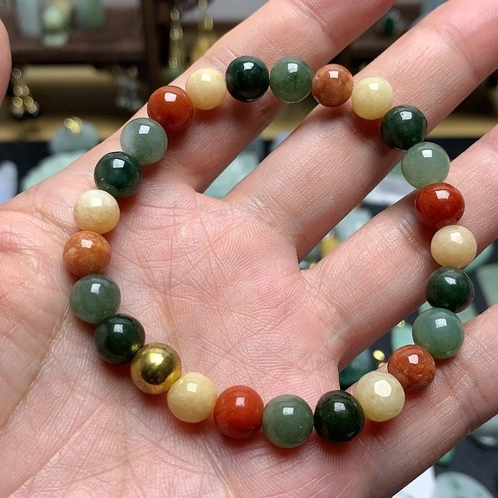 翡翠未镶嵌颈饰天然A货翡翠