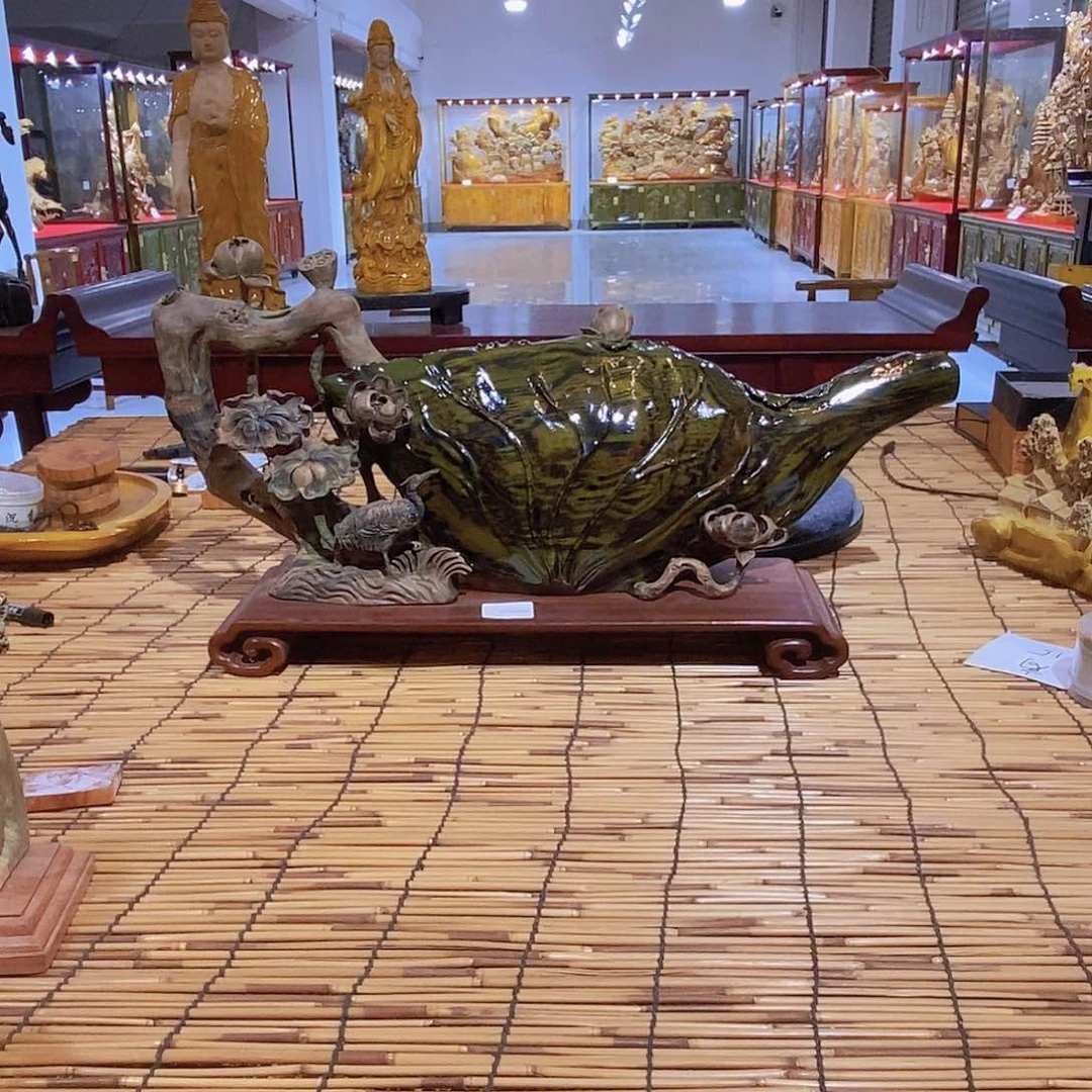 阴沉木上**水阴沉乌木金丝楠小叶桢楠摆件