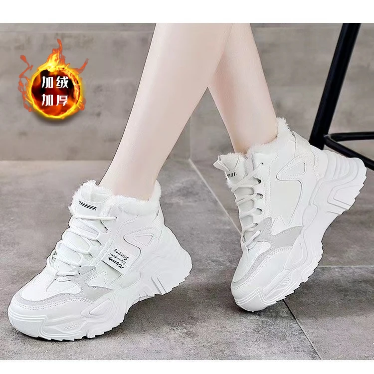 【加绒老爹鞋】秋冬老爹鞋厚底学生女鞋运动鞋CK819-5