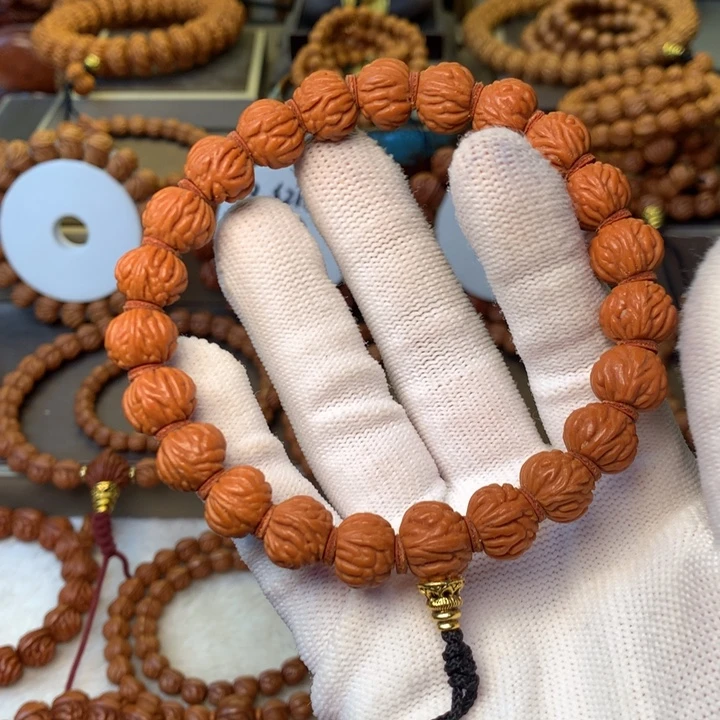 手串桃核秦岭龙纹