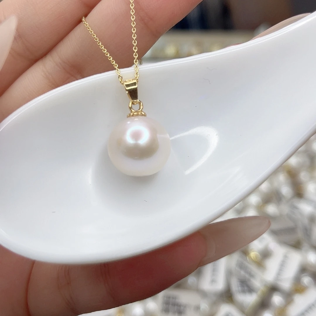 淡水珍珠合金吊坠(赠链)