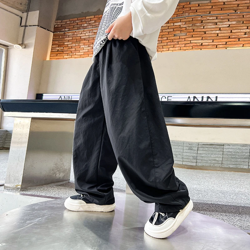 童装男童秋装裤子2025儿童中大童潮酷痞帅休闲裤男孩春秋工装裤