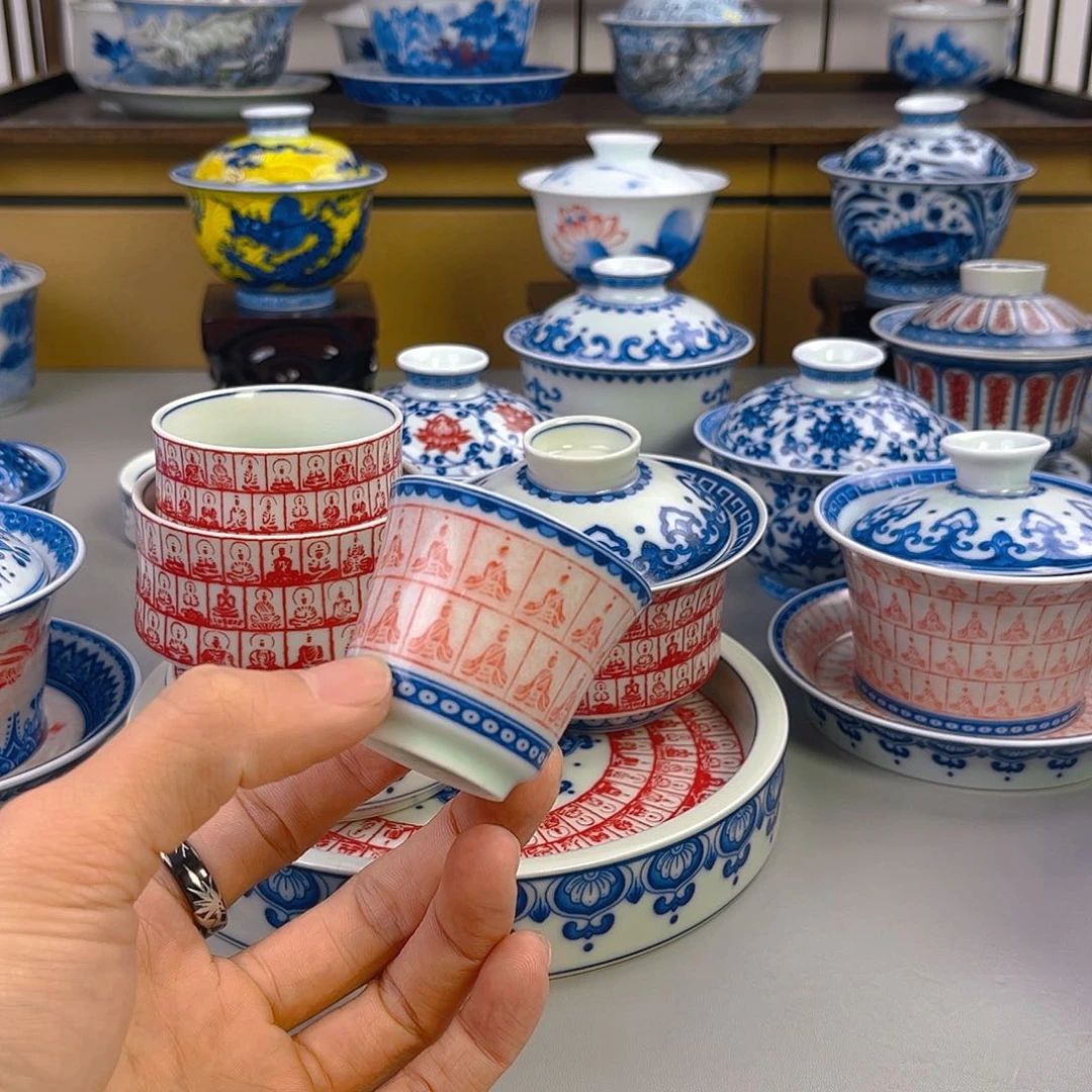 四*千佛七丞堂小客杯四个