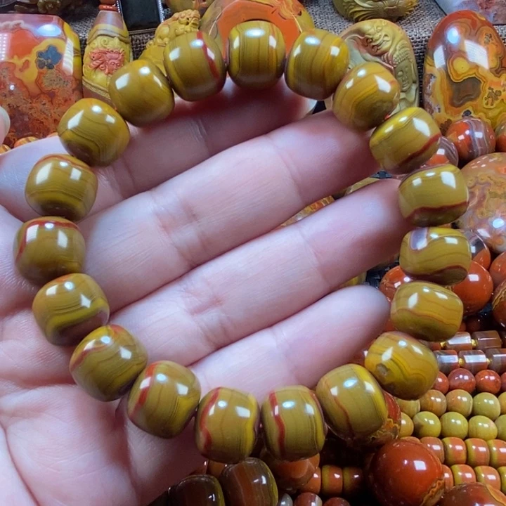 玛瑙/玉髓未镶嵌手链