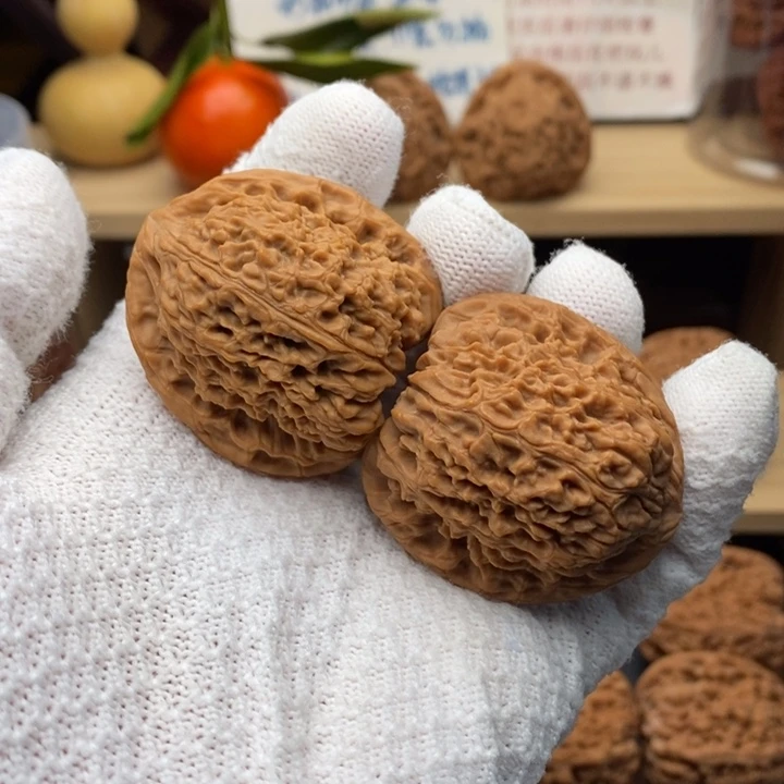 吊坠文玩核桃三角炮毕业40尺1210