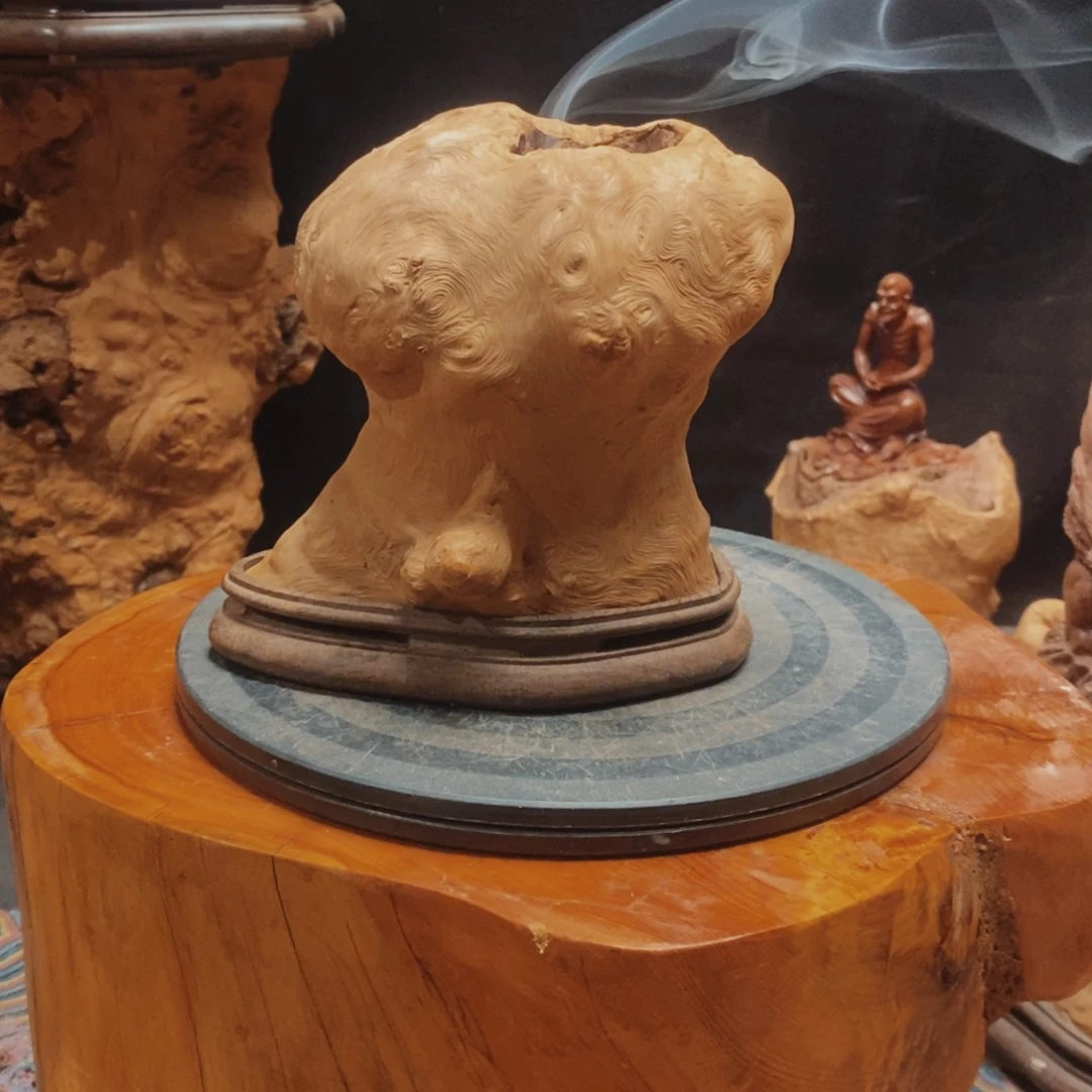 荔枝木来*随形香炉一个