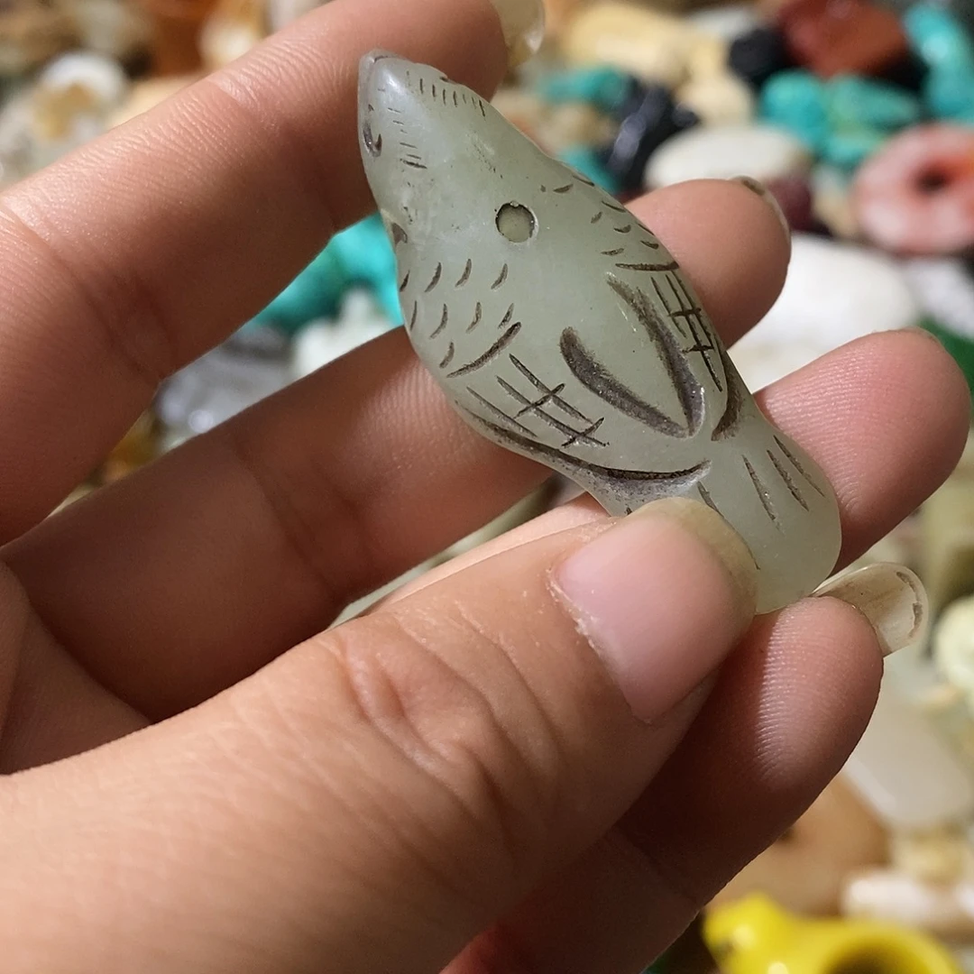 和田玉（糖玉）未镶嵌挂件