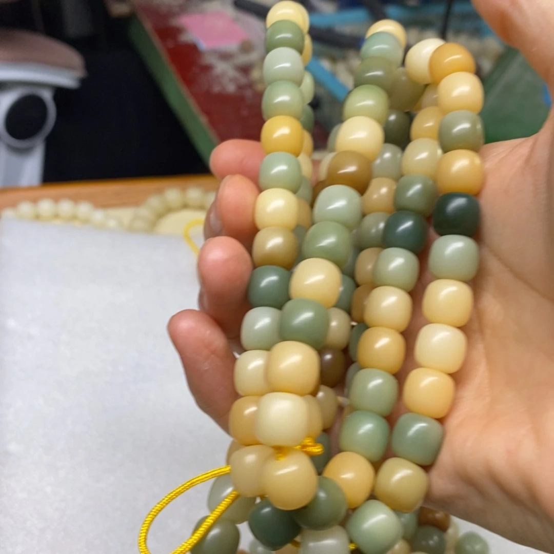 风***时菩提根/象牙果把件风