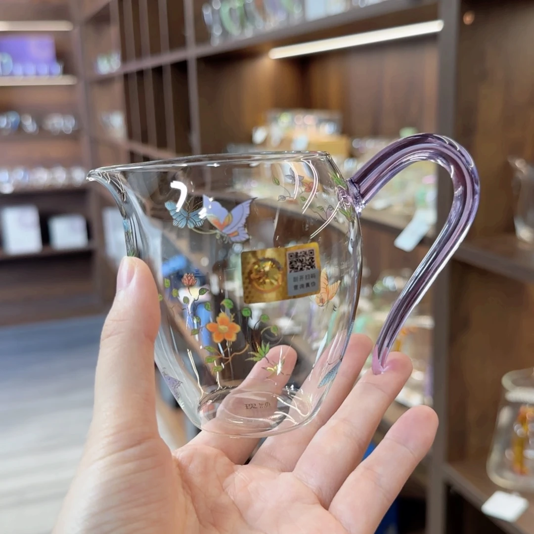 禾器蝶恋花怡然浅紫色。。