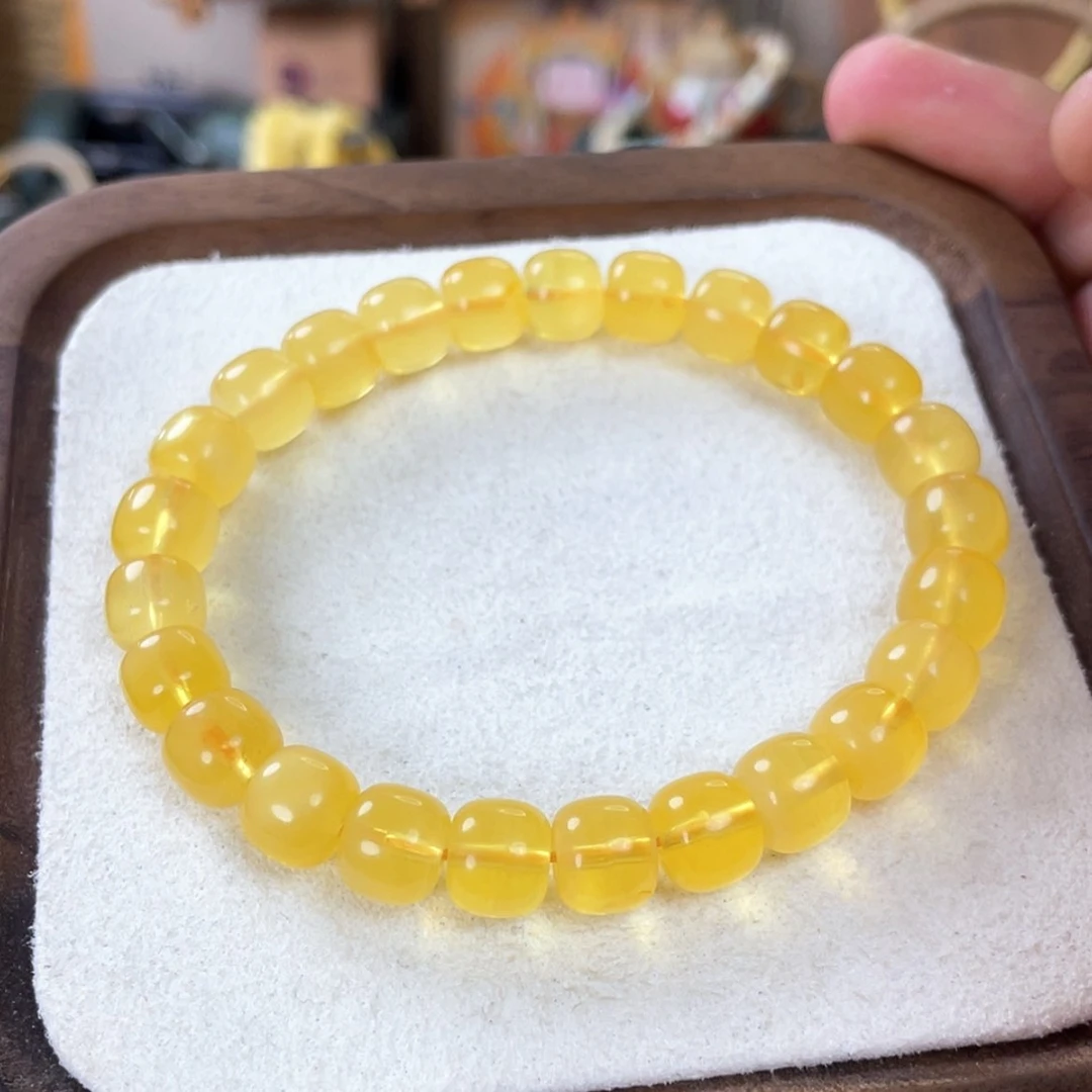 【闪购商品】琥珀手串未镶嵌u*天然