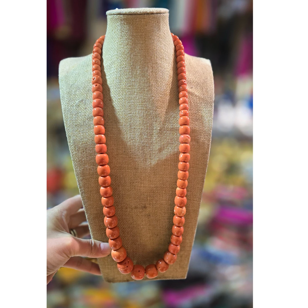 铜合金涤纶项链 民族风项链百搭款