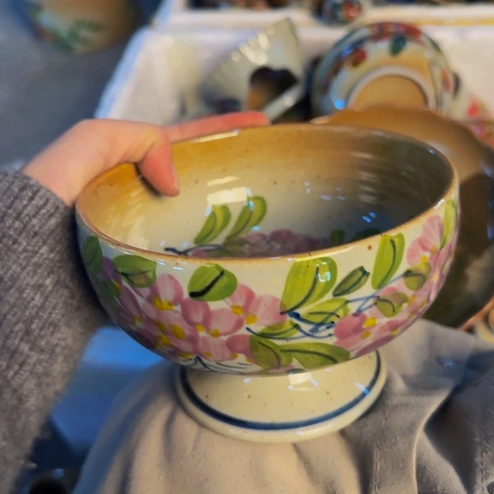 瓷片景德镇陶瓷手工手绘