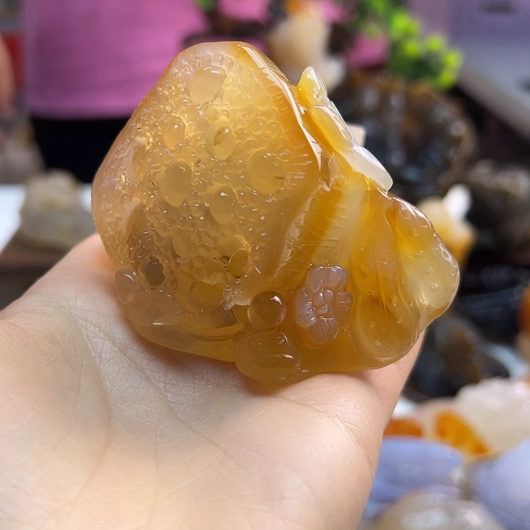 玛瑙/玉髓未镶嵌吊坠(不含链)