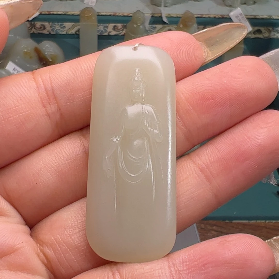 和田玉（糖玉）未镶嵌颈饰