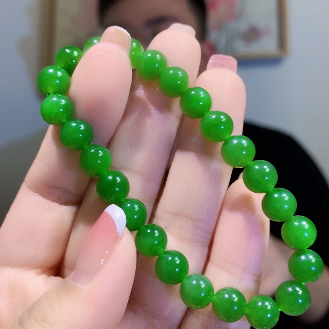 和田玉（碧玉）手链未镶嵌