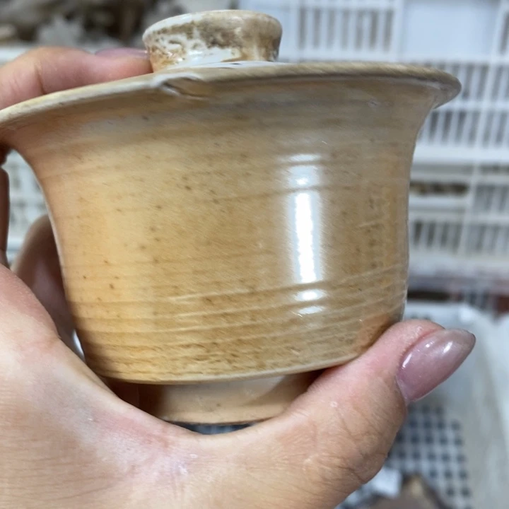 柴烧裸烧纯手工制作瑕疵瑕疵
