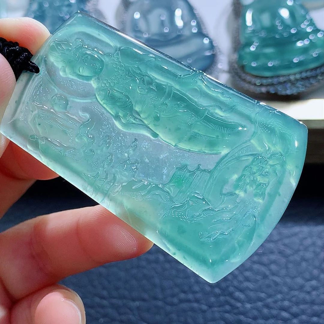 未镶嵌挂件翡翠翡翠