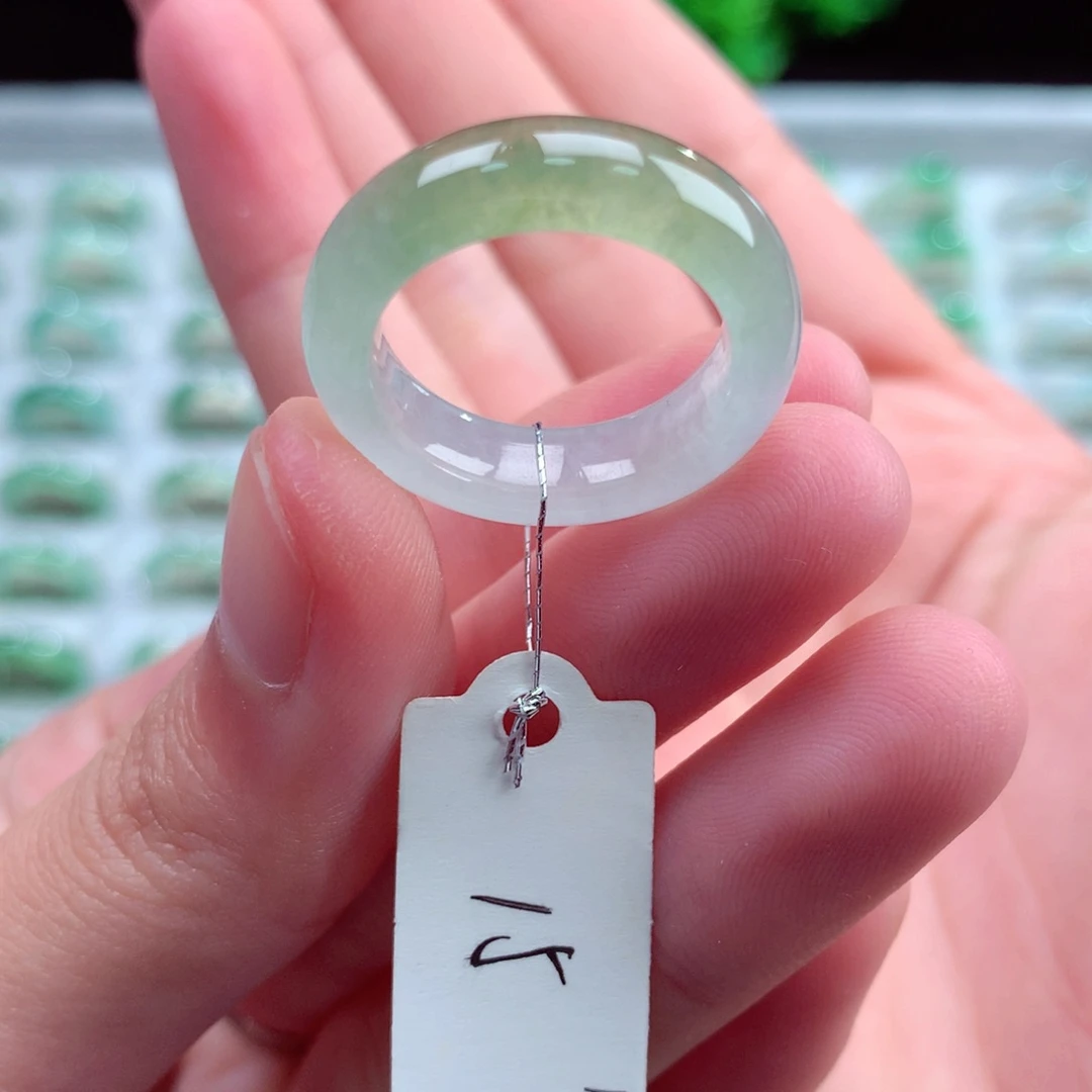 未镶嵌戒指翡翠天然